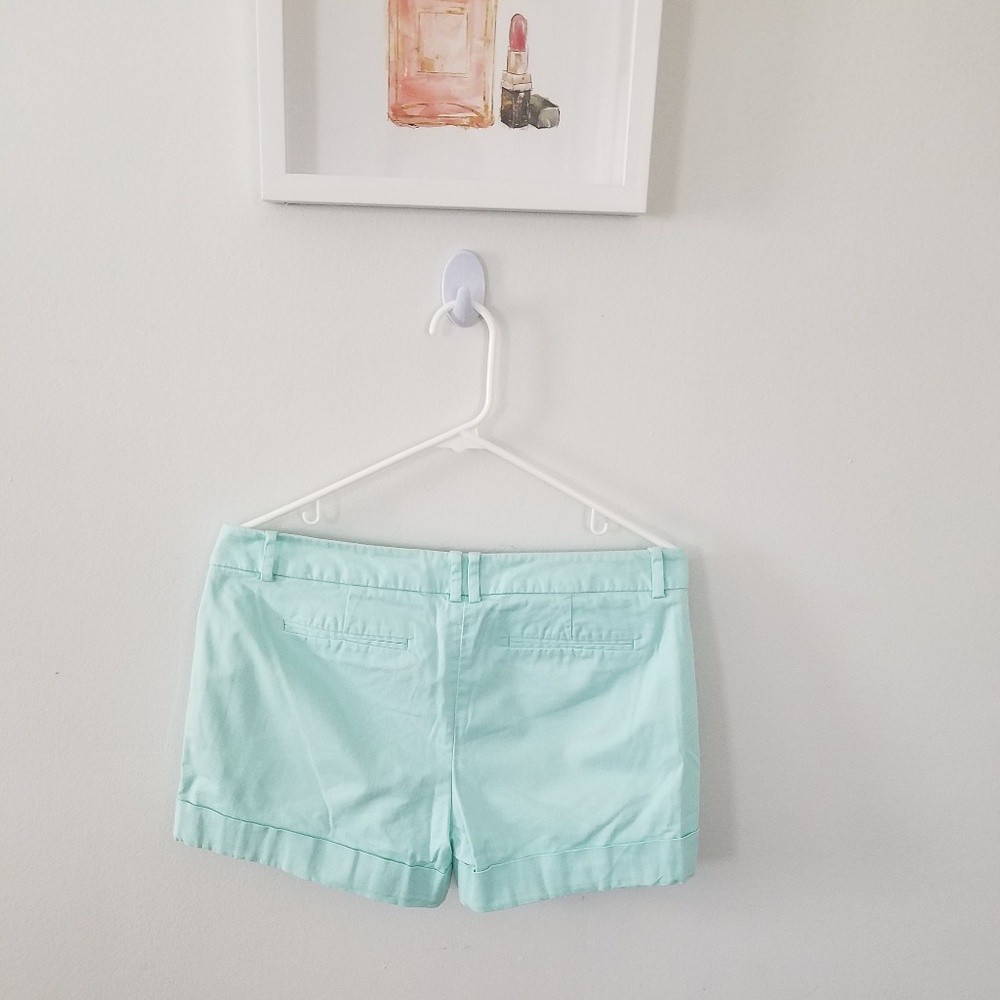 Mint shorts
